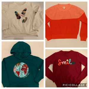 4 sweaters Gymboree New
